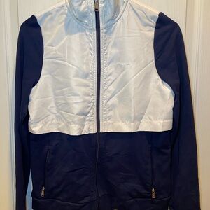 Ralph Lauren Women's Navy and White Windbreaker